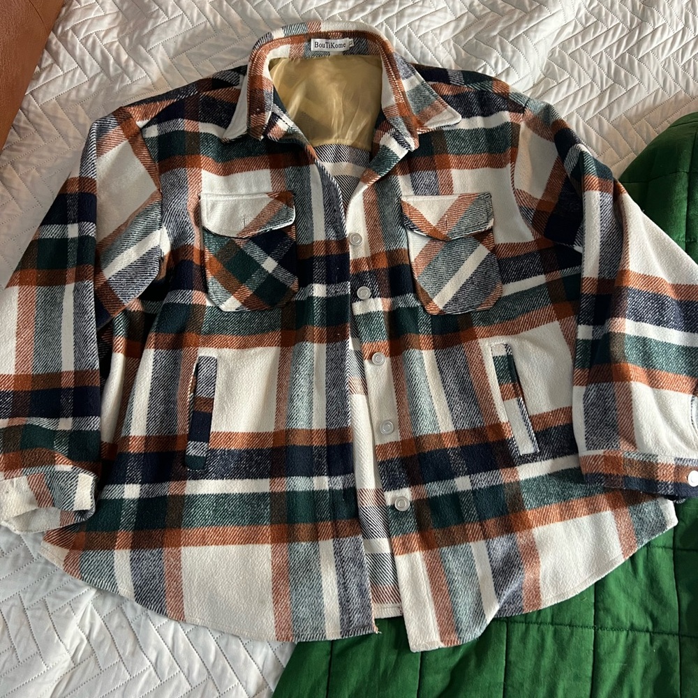 Plaid Utility Jacket in Multicolor by Pendleton